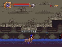 une photo d'Ã©cran de Castlevania- Vampire s Kiss sur Nintendo Super Nes